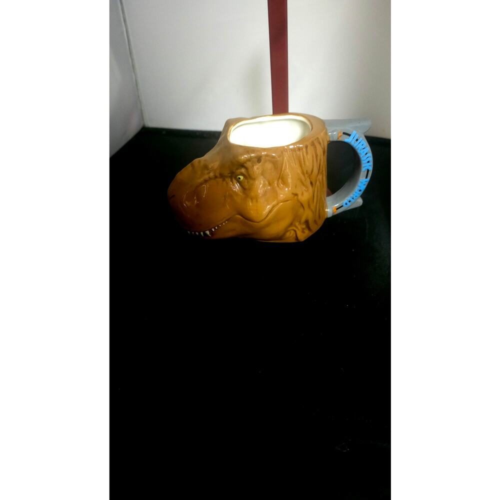 Jurassic World T-Rex 3D Face Ceramic Coffee Mug Zak ! 2018 Park Dinosaur